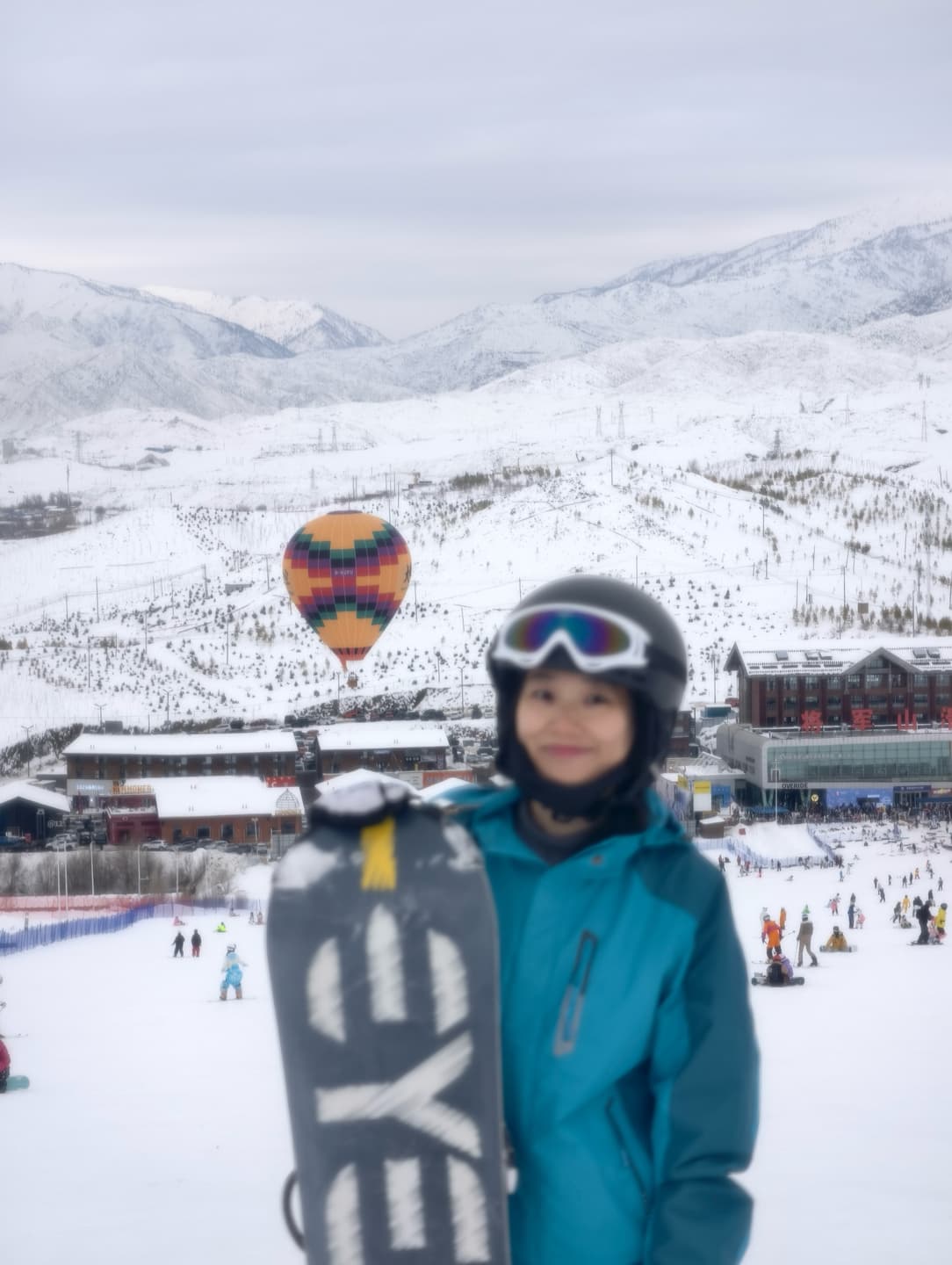 The snow of Altay and the golden mountain in the sun