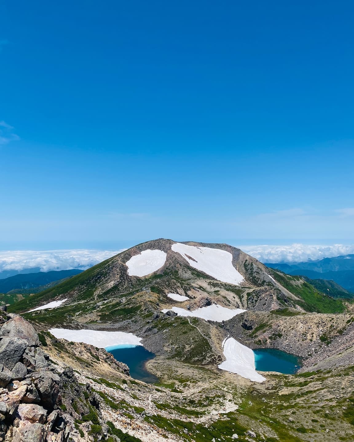 Hakusan climbing records for 4 years after immigration