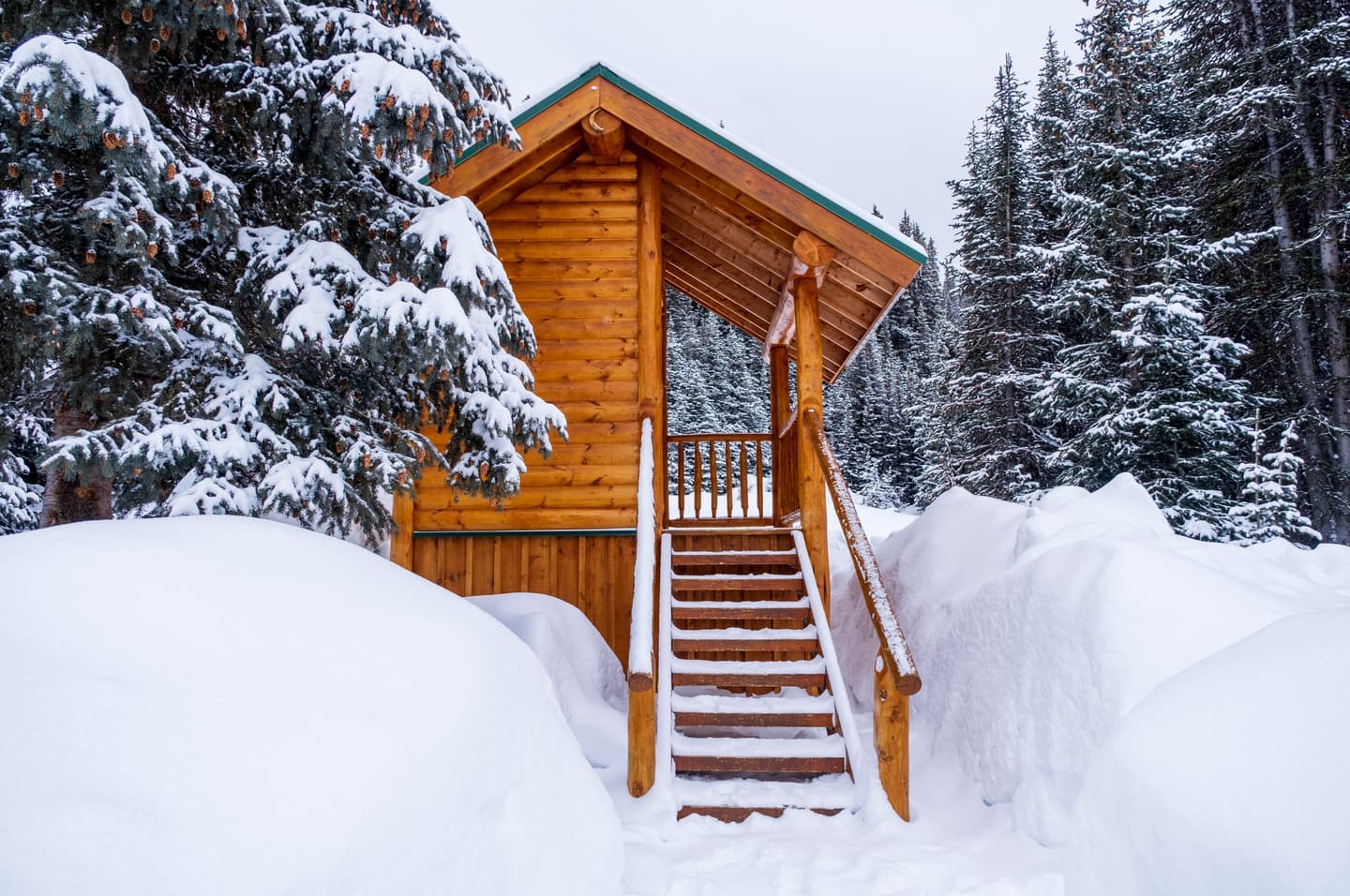 Shangrila Hut: Jasper Ski Cabin Map 4