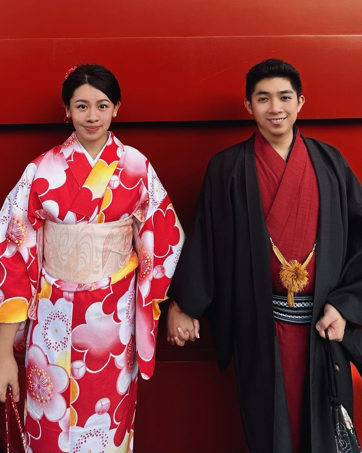 Kimono experience with my husband 7