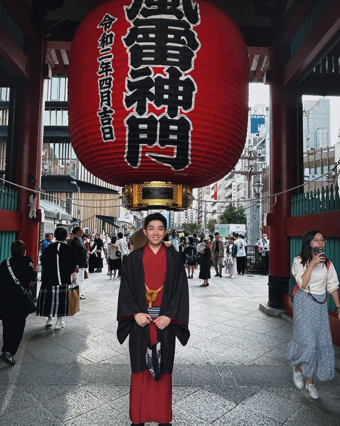 Kimono experience with my husband 3
