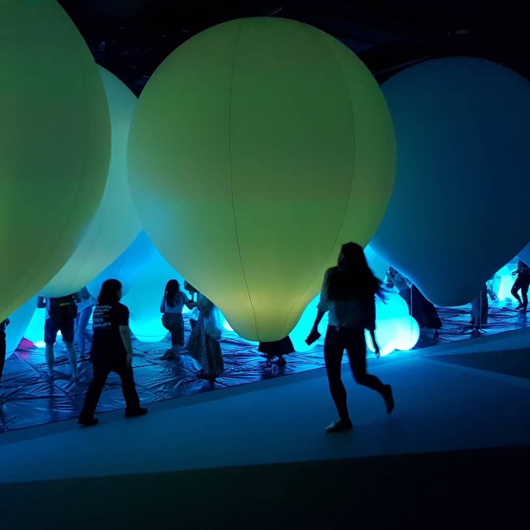 Teamlab Borderless Museum Map 2