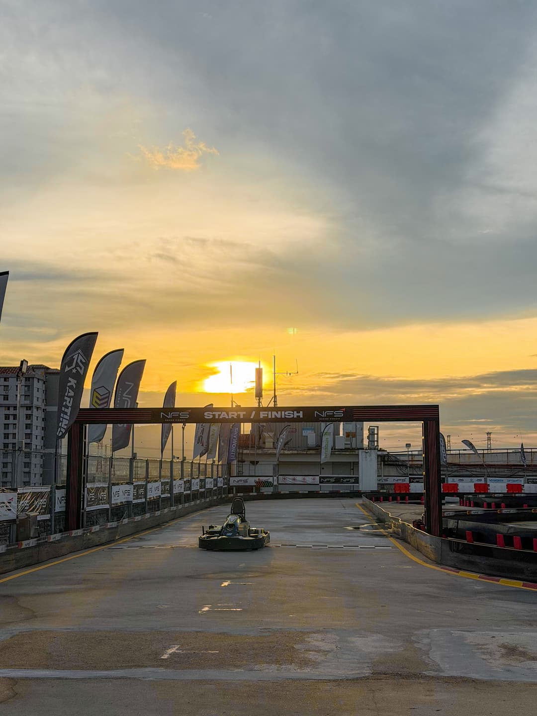 First experience of Penang rooftop go-karting 8