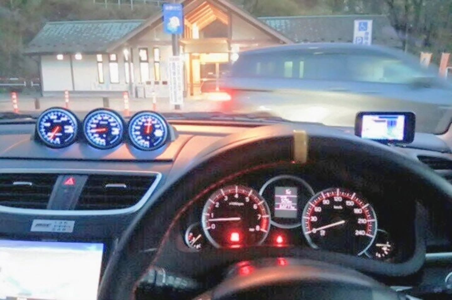 Preparation for fitting Defi gauges to an 86 2