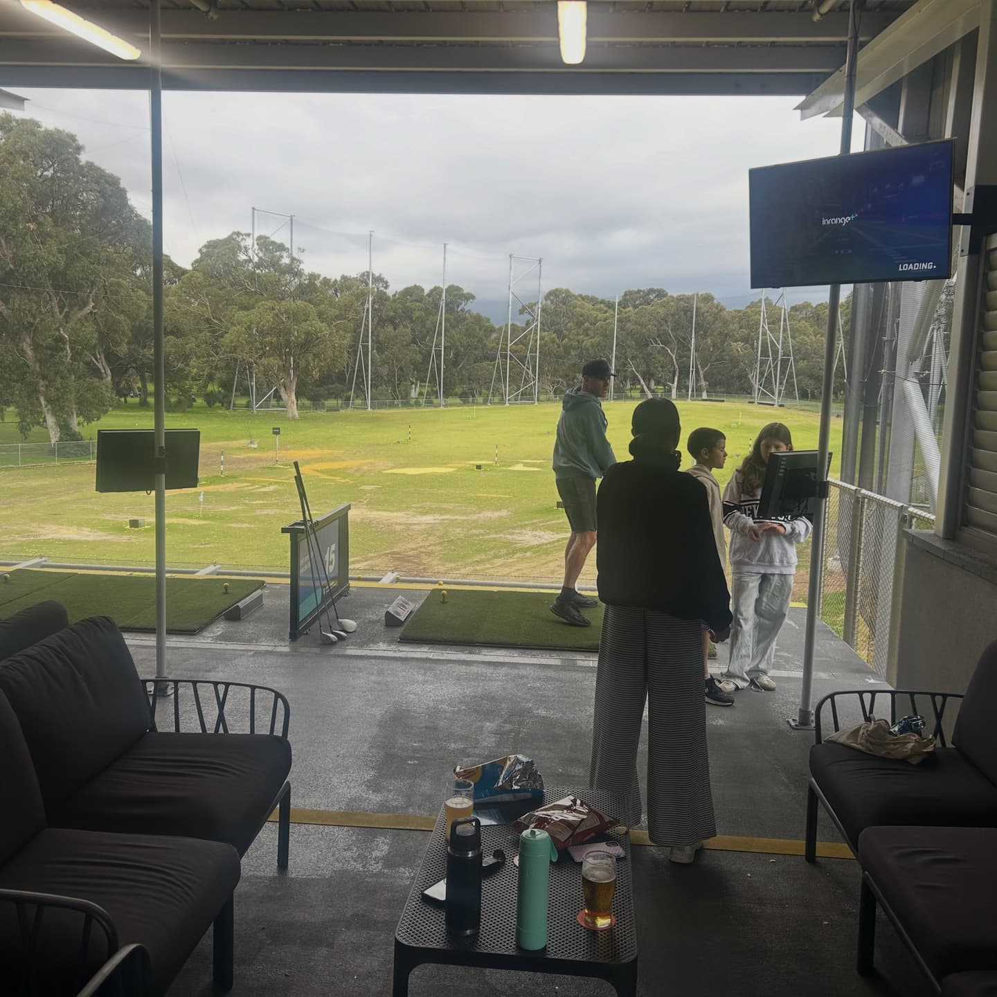 Mercers' Driving Range Fun