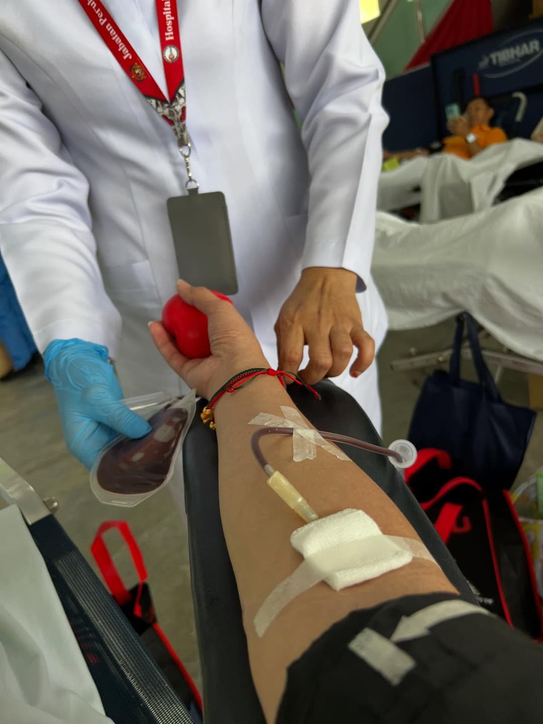 Our first blood donation in 2026