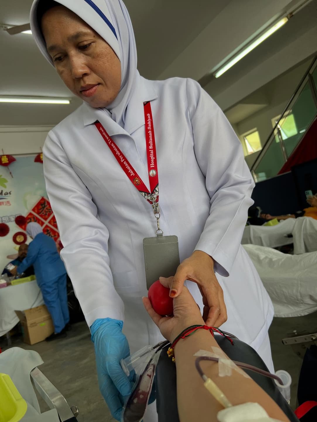 Our first blood donation in 2026 7