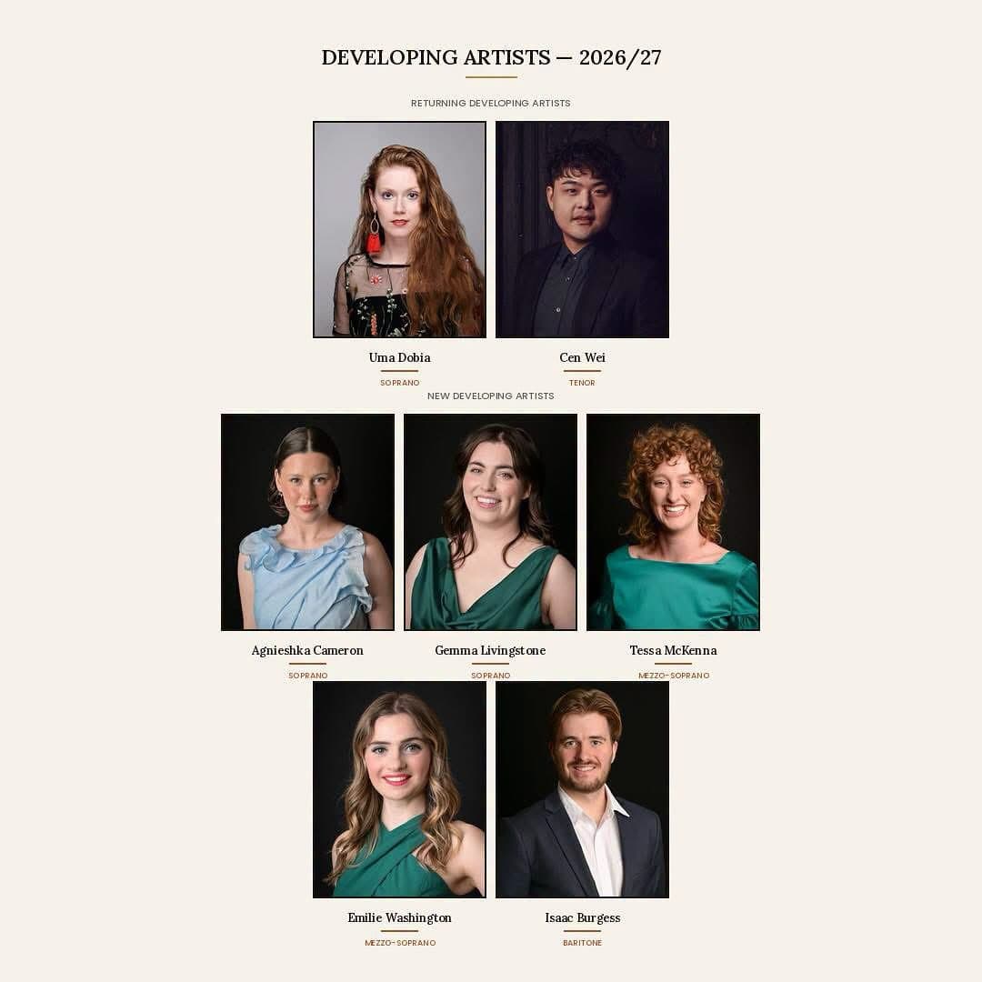 Melbourne Opera Developing Artist Announcement