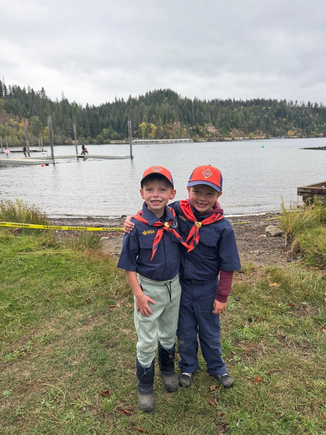 Cub Scouts' Rainy Adventure Map