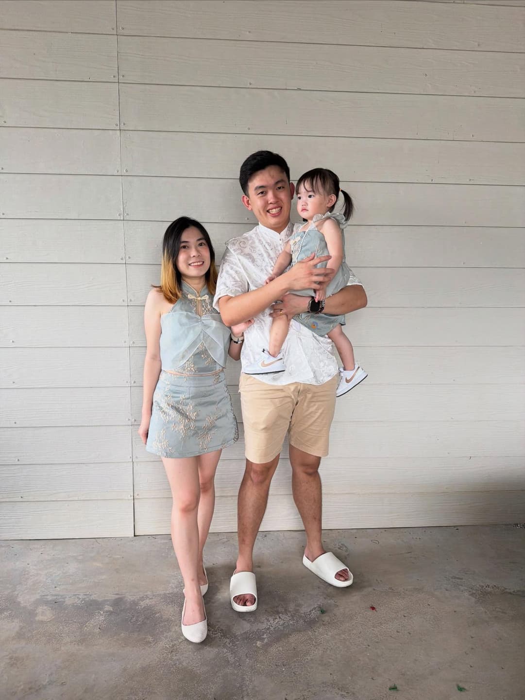 Second day of Chinese New Year, visiting my mother's home, mother-daughter outfits map 4