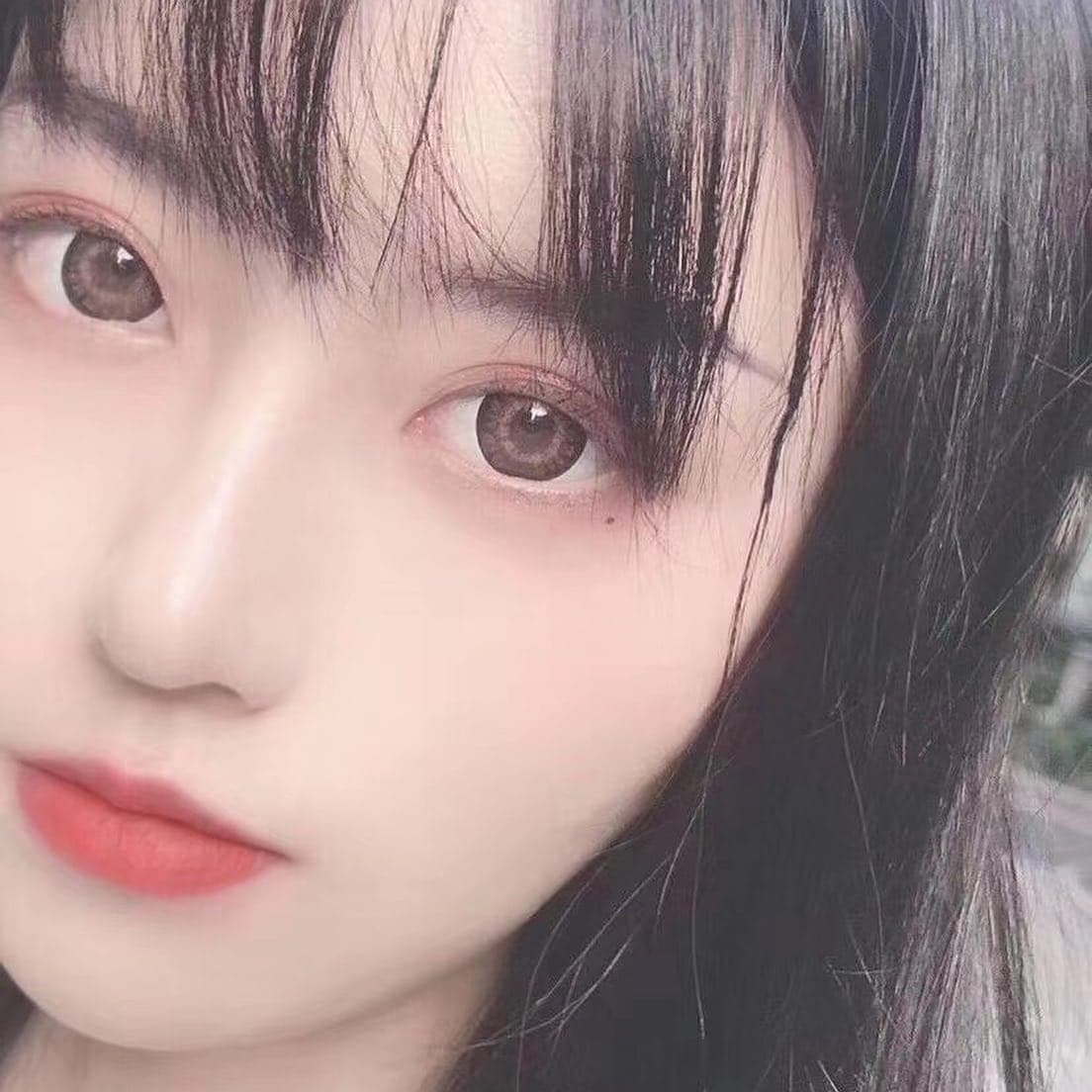 Cherry brown coloured contact lenses, buy one get one free 2