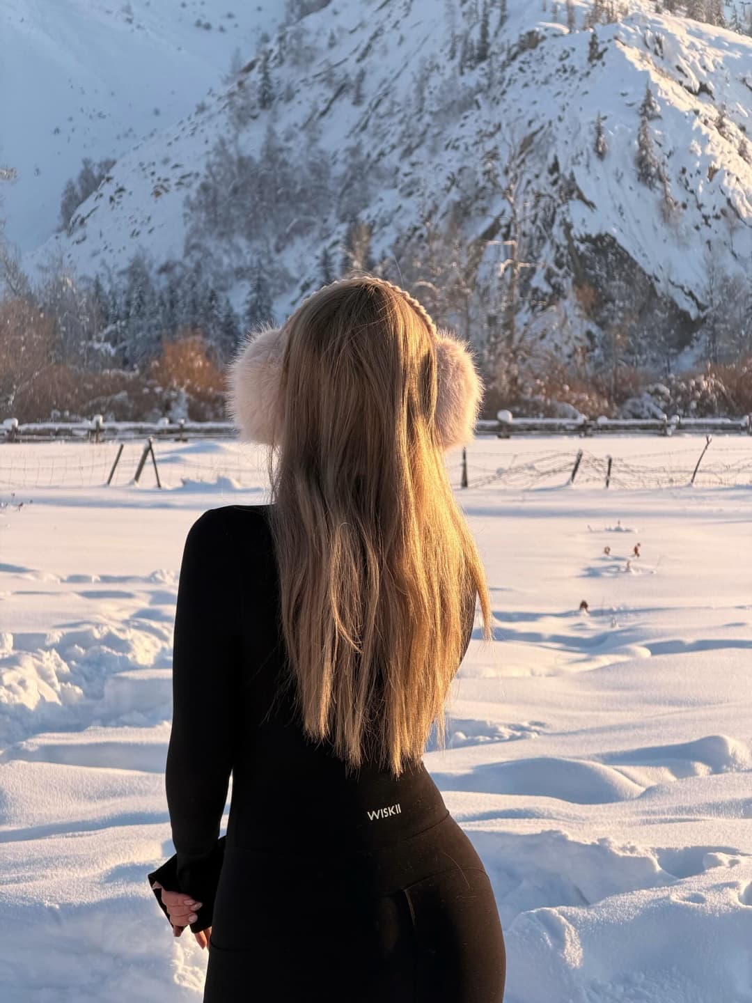 Snow at last!