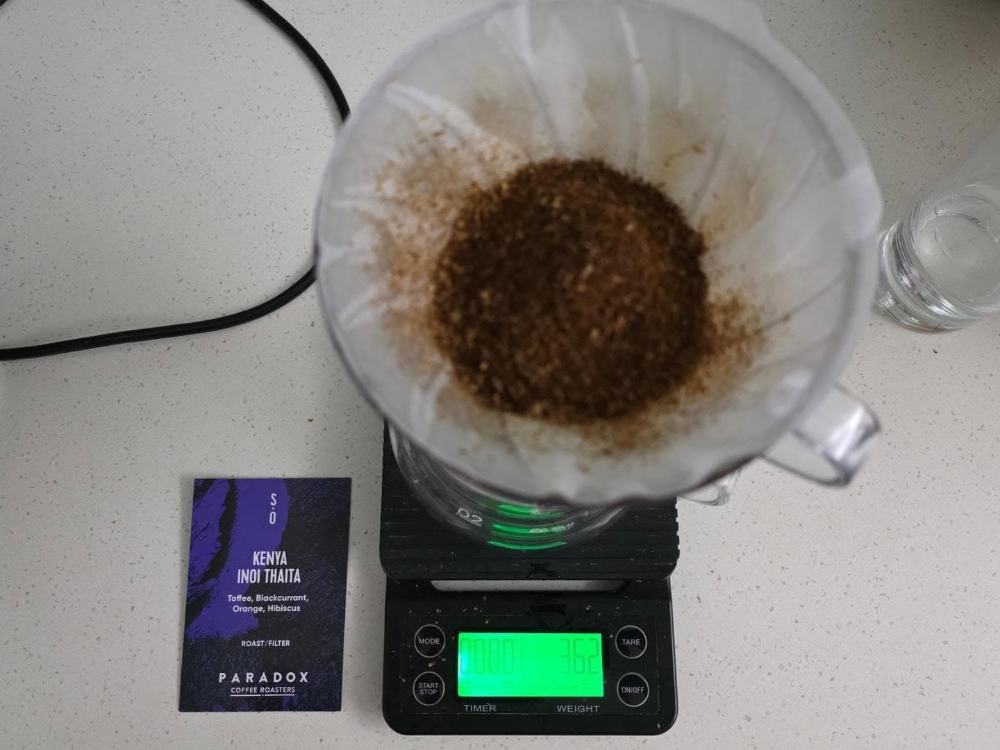 Our little lad's coffee map. 2