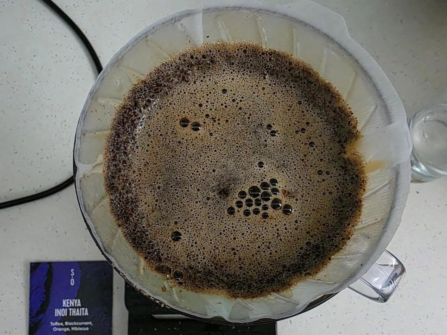 Our little lad's coffee map. 5
