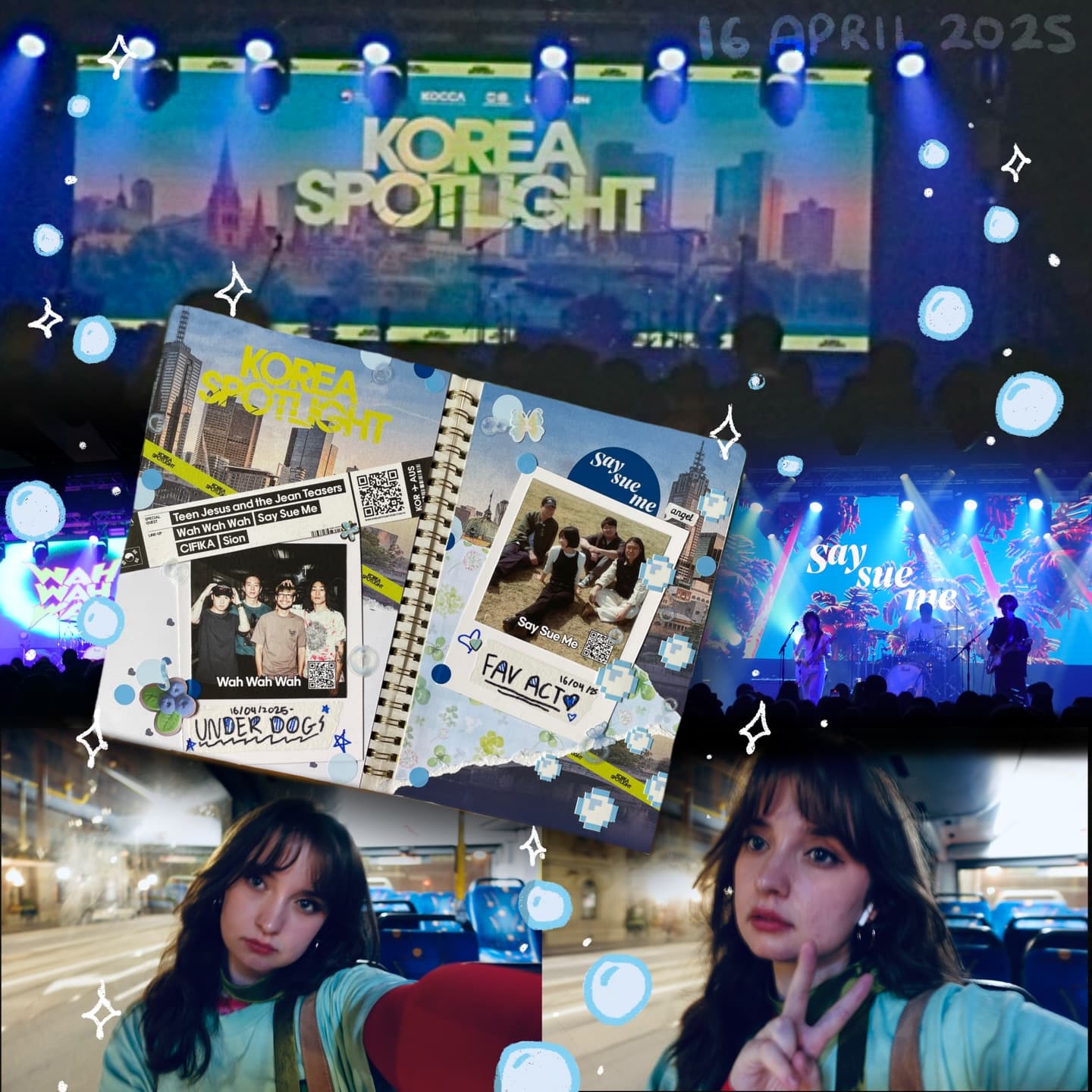 My 2025 Concert Collage 4