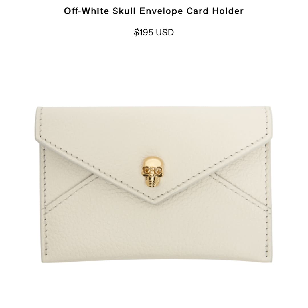 Alexander McQueen Card Holder Sale