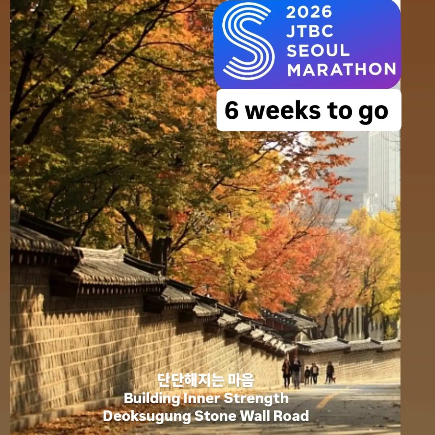 Korean Run Training Progress Map
