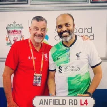Meeting Liverpool Legends