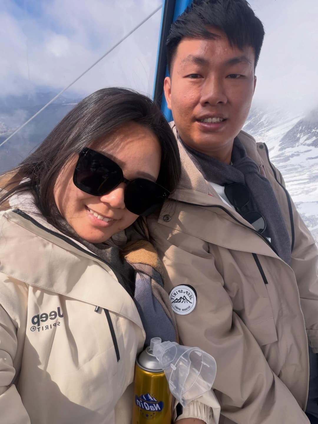 Snowy mountain climbing, a thrilling journey