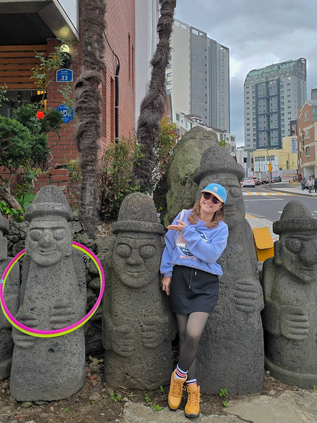 Grandpa Tolharubang Rocks, Jeju Island