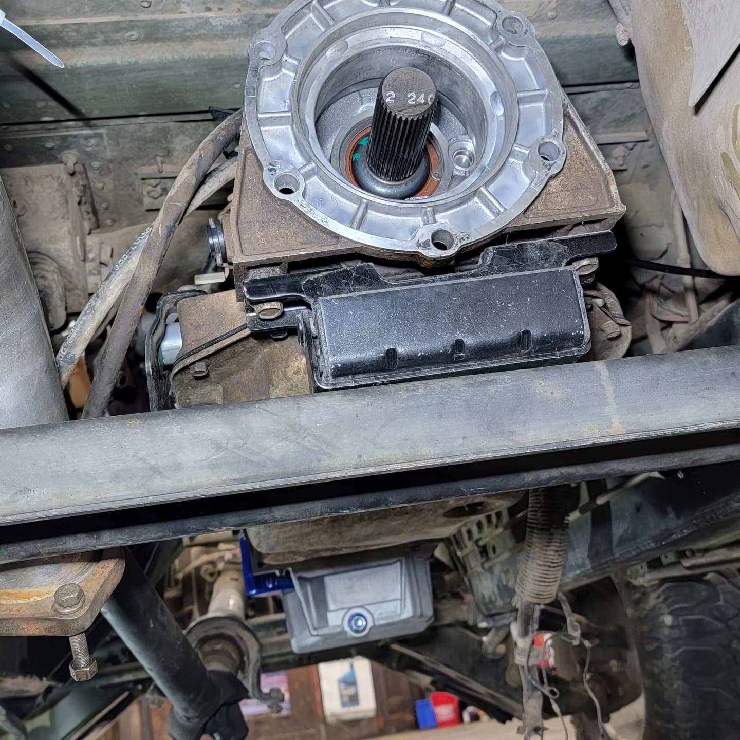 HMMWV LS Swap Progress 8