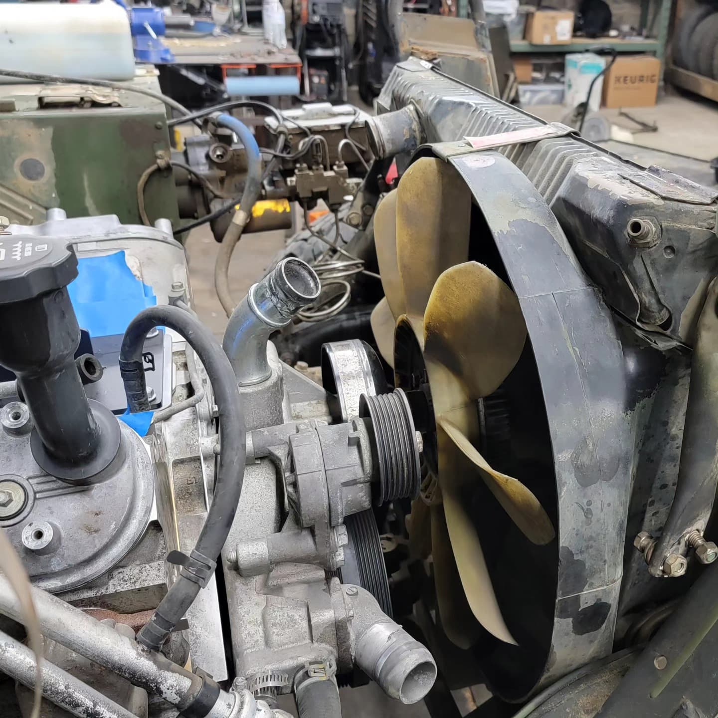 HMMWV LS Swap Progress 5
