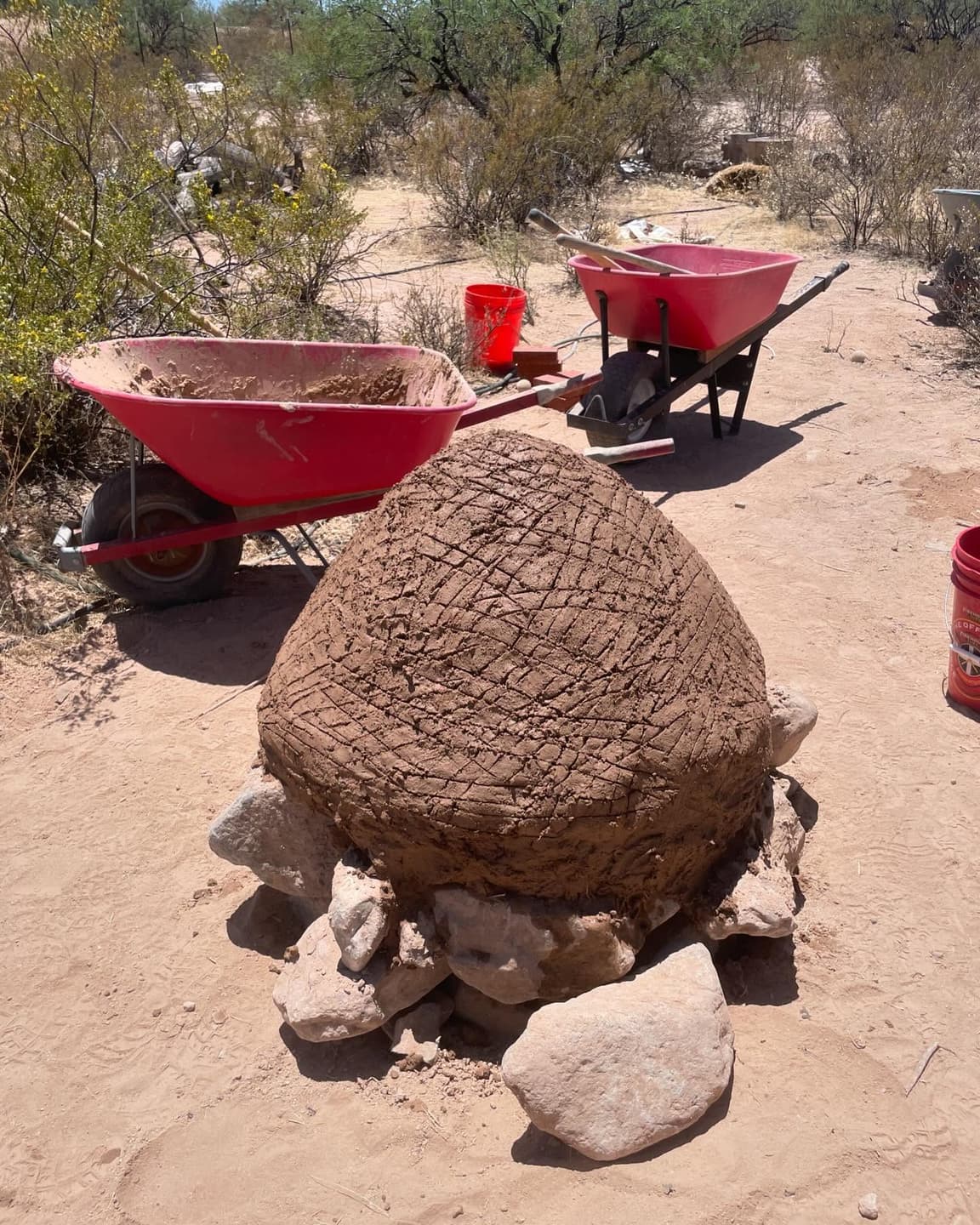 Our desert mud house map 6