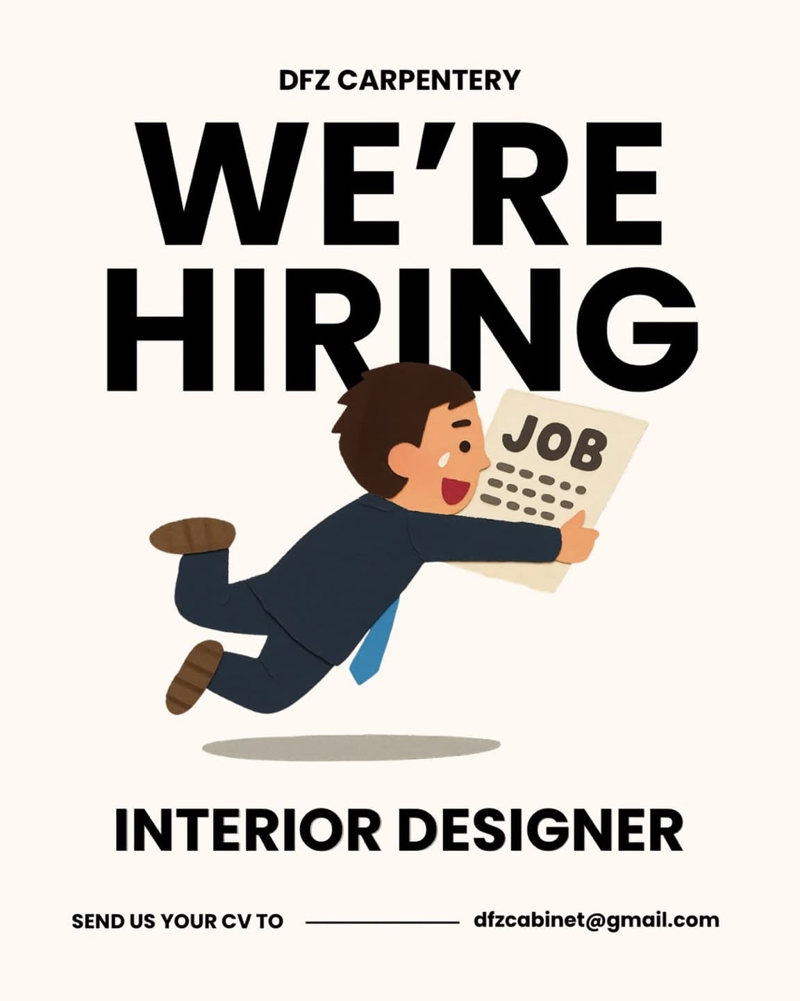 Interior Designer Vacancy