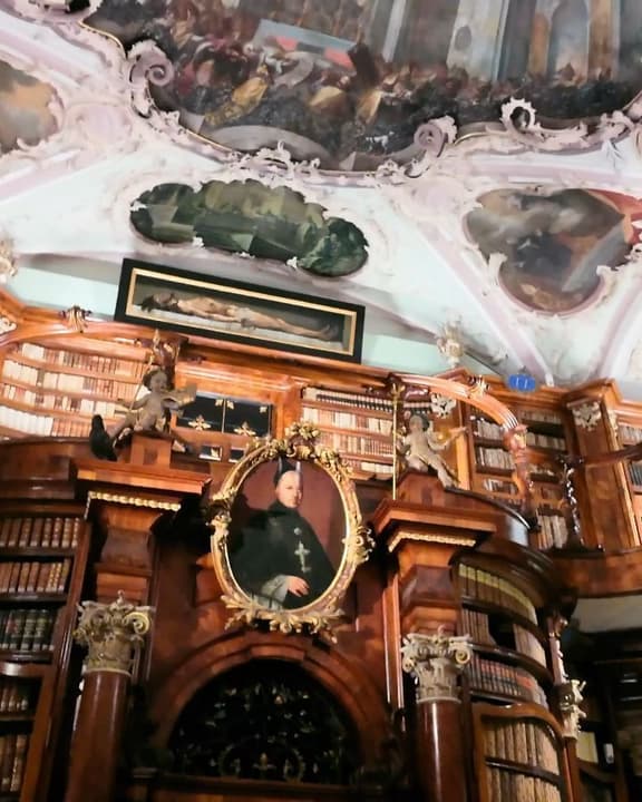 St. Gallen Abbey Library Map 4