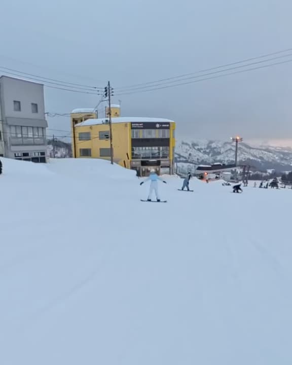 My Second Time Snowboarding 7