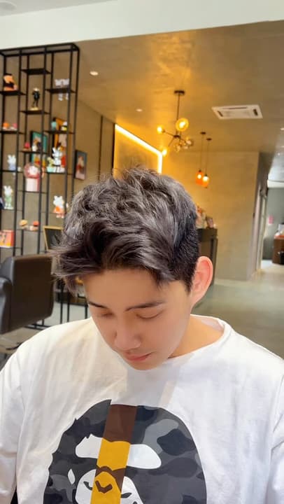 Men's Ash Brown Hair Colour Share