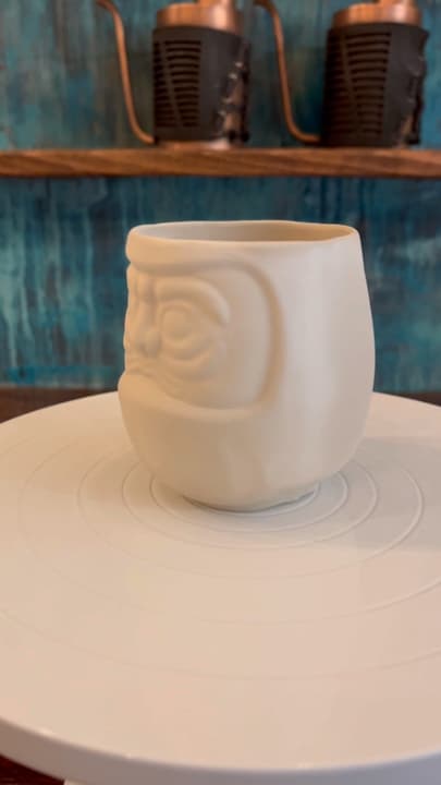 Our Daruma cups map