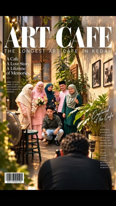 Kedah's Longest Art Café Map
