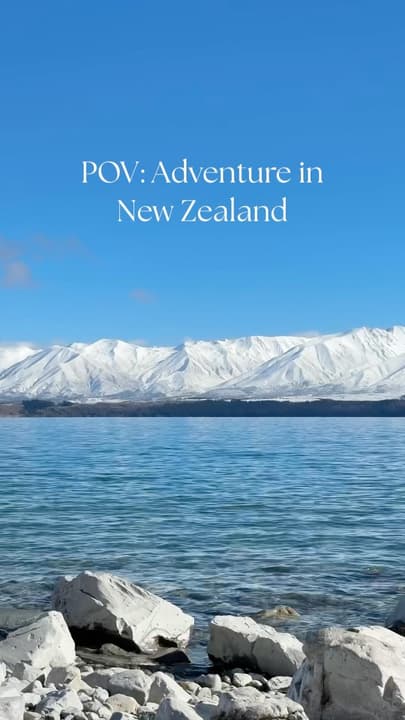 New Zealand Scenery Map