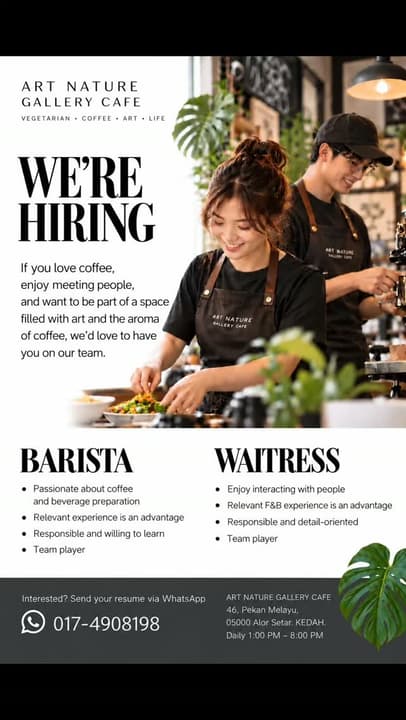 Join Our Café Team!