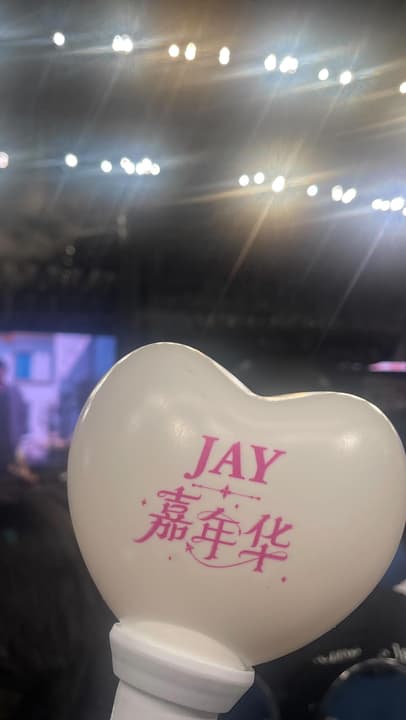 The concert we watched together 😎 Jay Chou 🤭