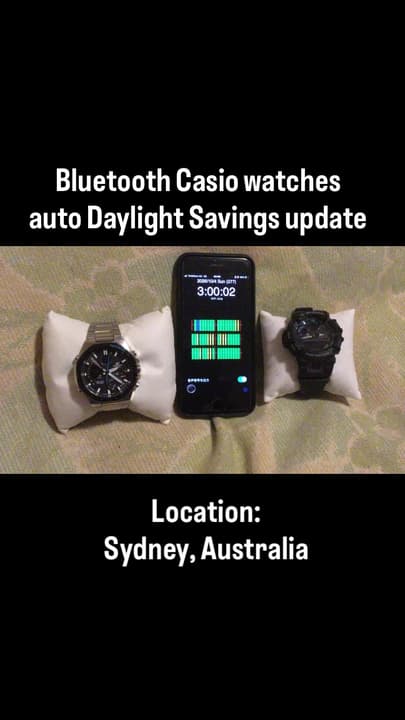 My watches are changing time at 2 AM