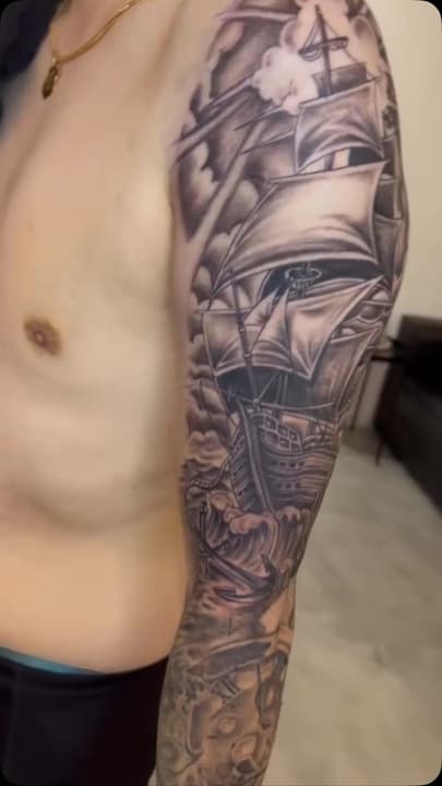 New Tattoo Sleeve Cover-Up Map