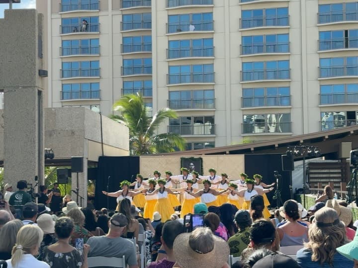 Our First Hula Performance Map 5