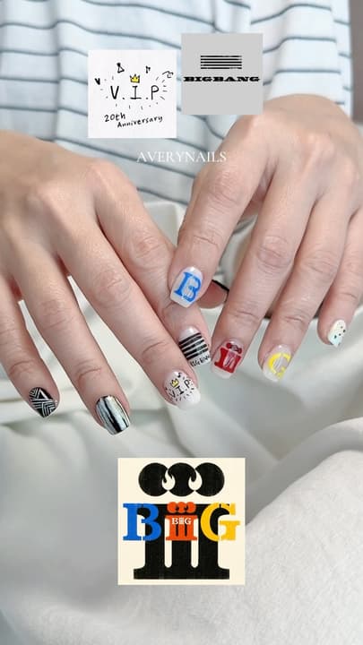 20th Anniversary Nail Art Support Arrangements!