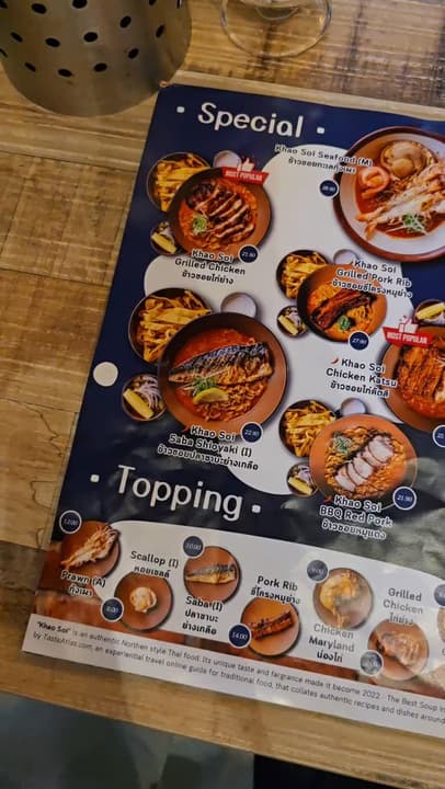 Our Community Map: Grilled Chicken Khao Soi