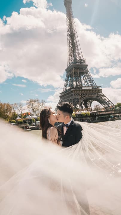 Paris Wedding Photo Map