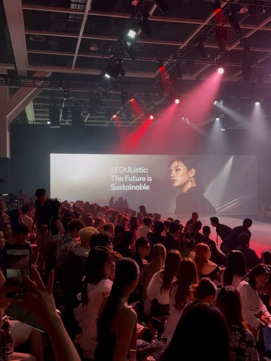 My first Korean fashion show 5