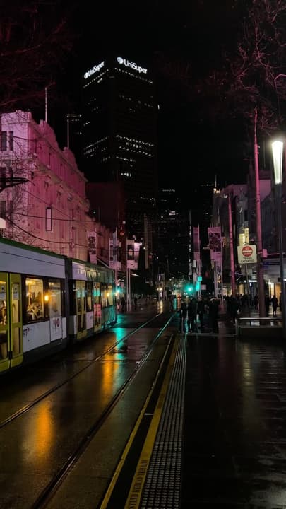 Melbourne Night in
