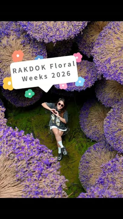 RAKDOK Floral Weeks 2026 Map