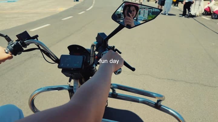 Udo Island Ride with My Mate