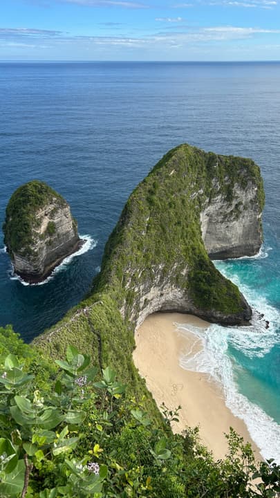 Nusa Penida Crystal Bay Map