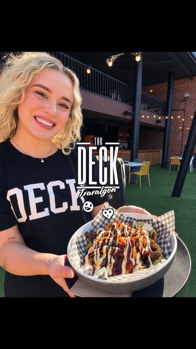 Potato Cakes at The Deck Traralgon