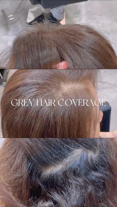 Penang Hairstylist's Grey Hair Coverage