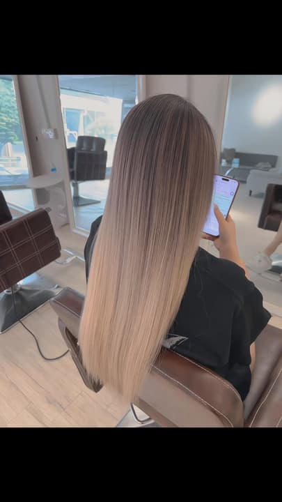 Ombre hair colour offer
